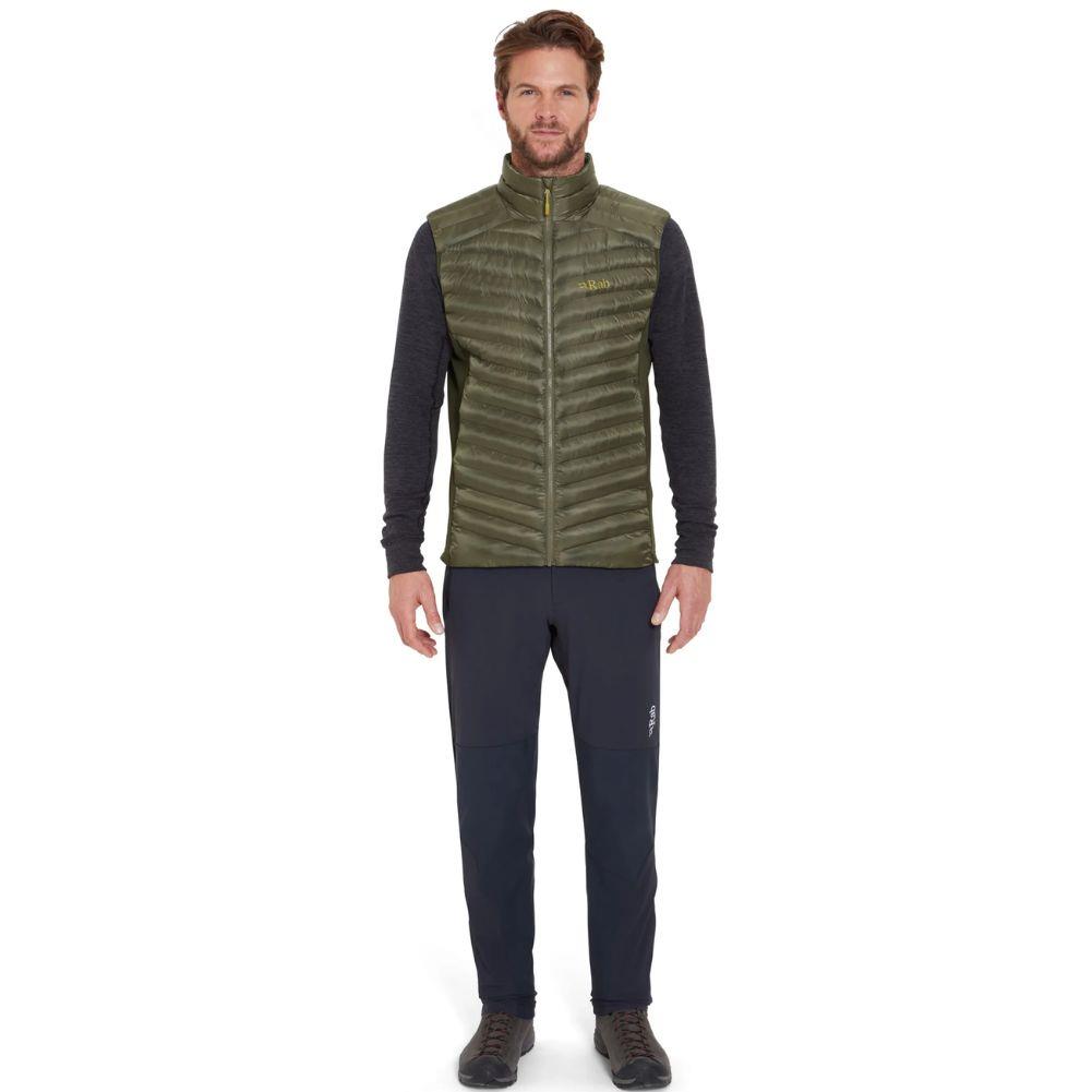 Rab Men&#39;s Cirrus Flex Insulated Vest (Light Khaki/Army)