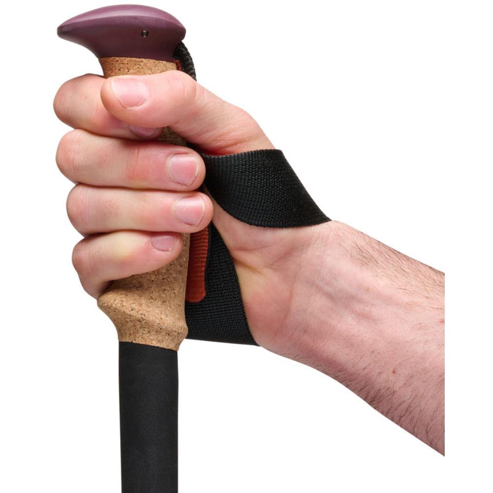 Black Diamond Trail Cork Trekking Poles (Fig) hand on handle