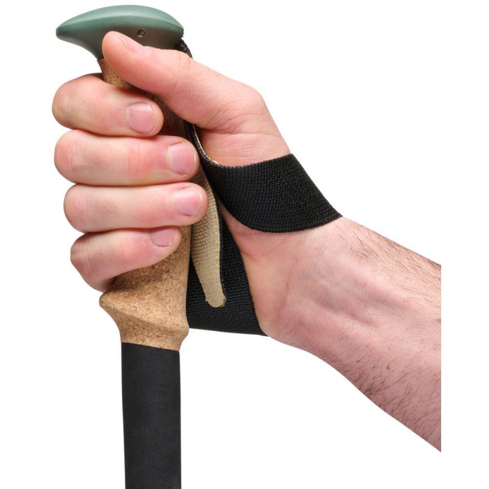 Black Diamond Trail Cork Trekking Poles (Laurel Green) hand
