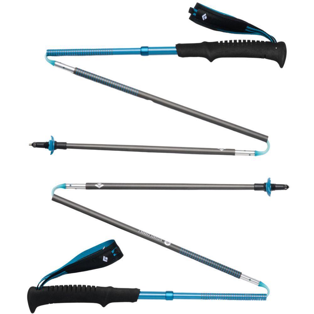 Black Diamond Distance Carbon Z Trekking/Running Poles 125cm (Desert Sky)