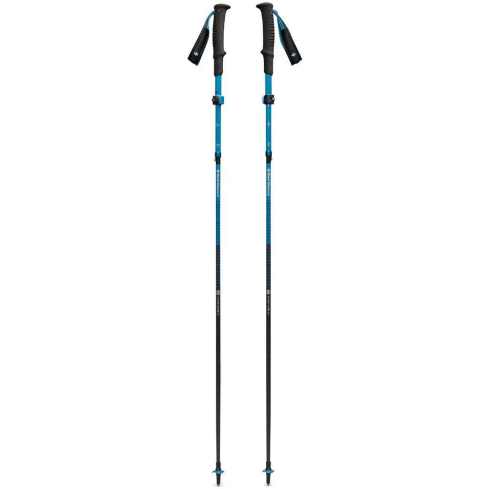 Black Diamond Distance Carbon FLZ Trekking/Running Poles 110cm (Desert Sky) long
