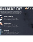 Vango Sierra Air 500 - 5-Man Tent (Deep Blue) weave
