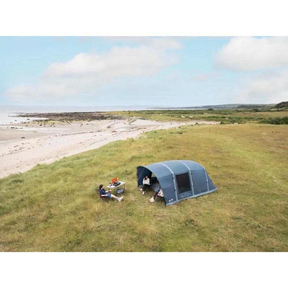 Vango Sierra Air 500 - 5-Man Tent (Deep Blue) beach