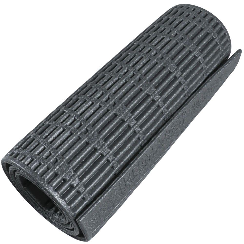 Thermarest RidgeRest Classic Sleeping Mat (Charcoal) rolled