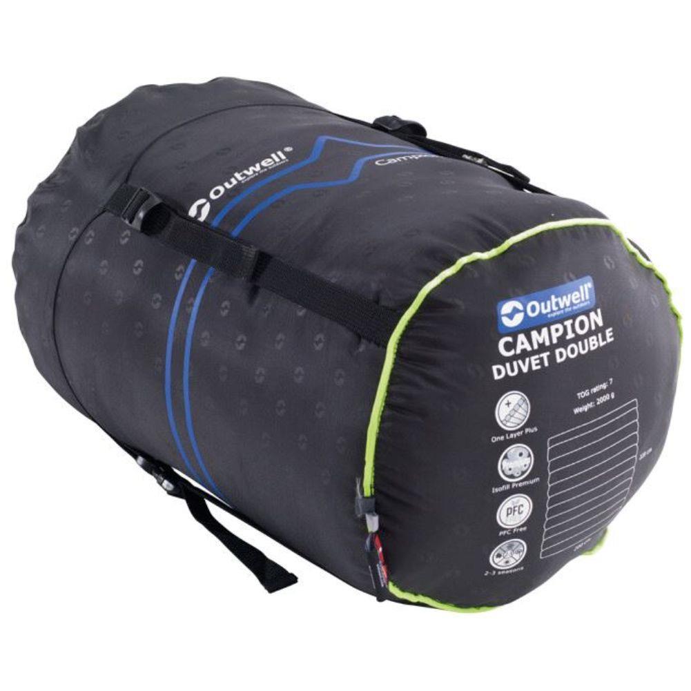 Outwell Campion Duvet Double packed up