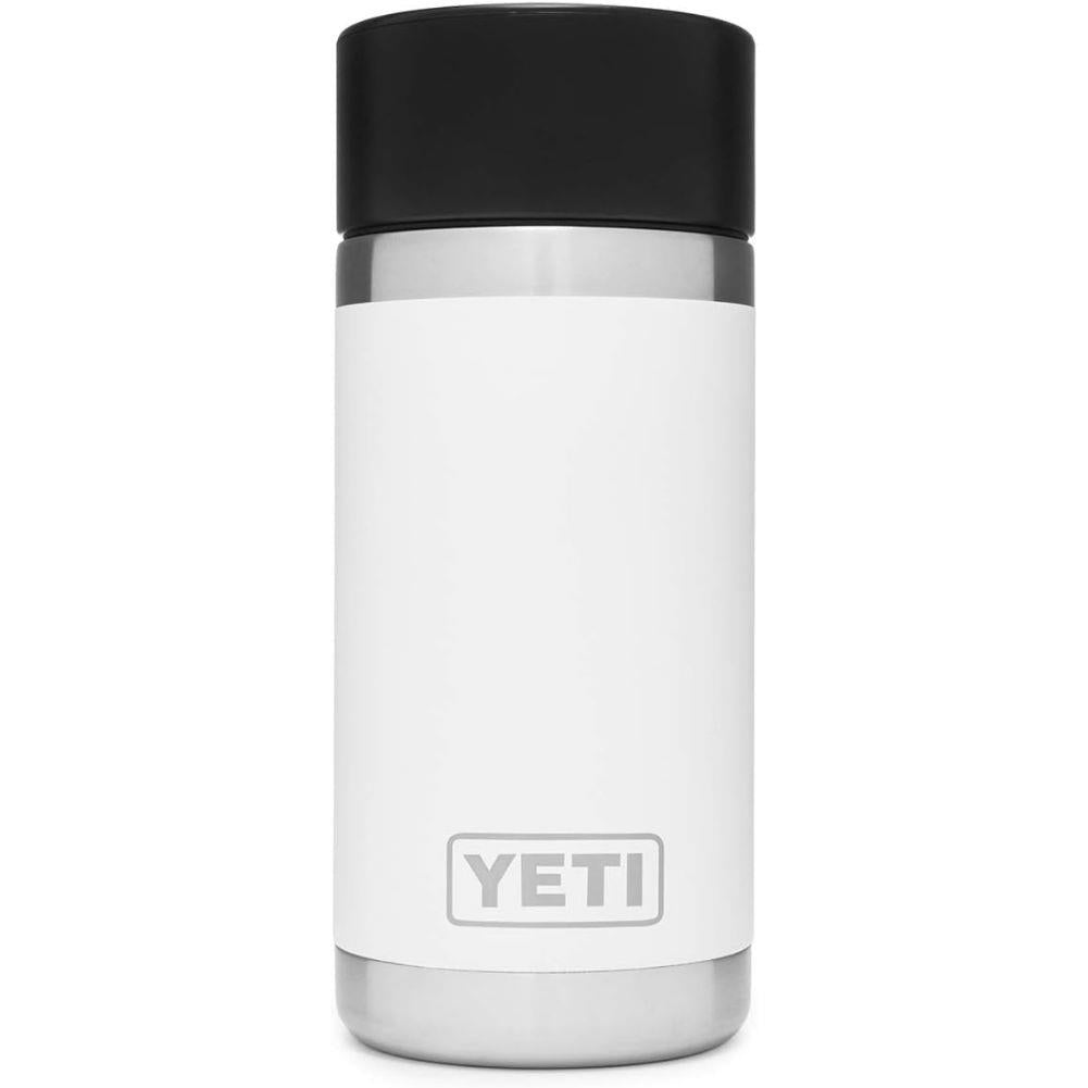 Yeti Rambler 12 oz (354 ml) Bottle With Hotshot Cap (White)