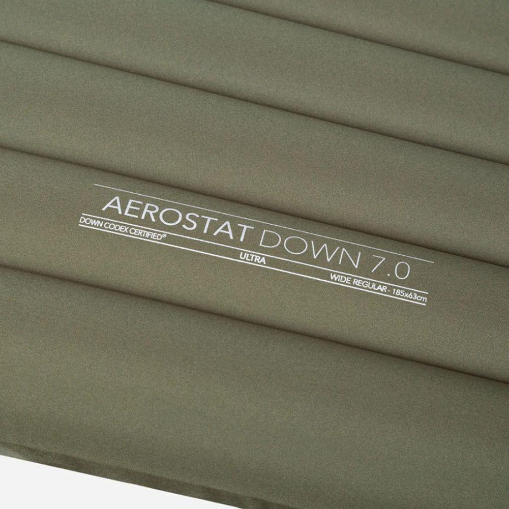 Mountain Equipment Aerostat Down 7.0 Ultra Mat Wide Regular (Hunt Green) logo