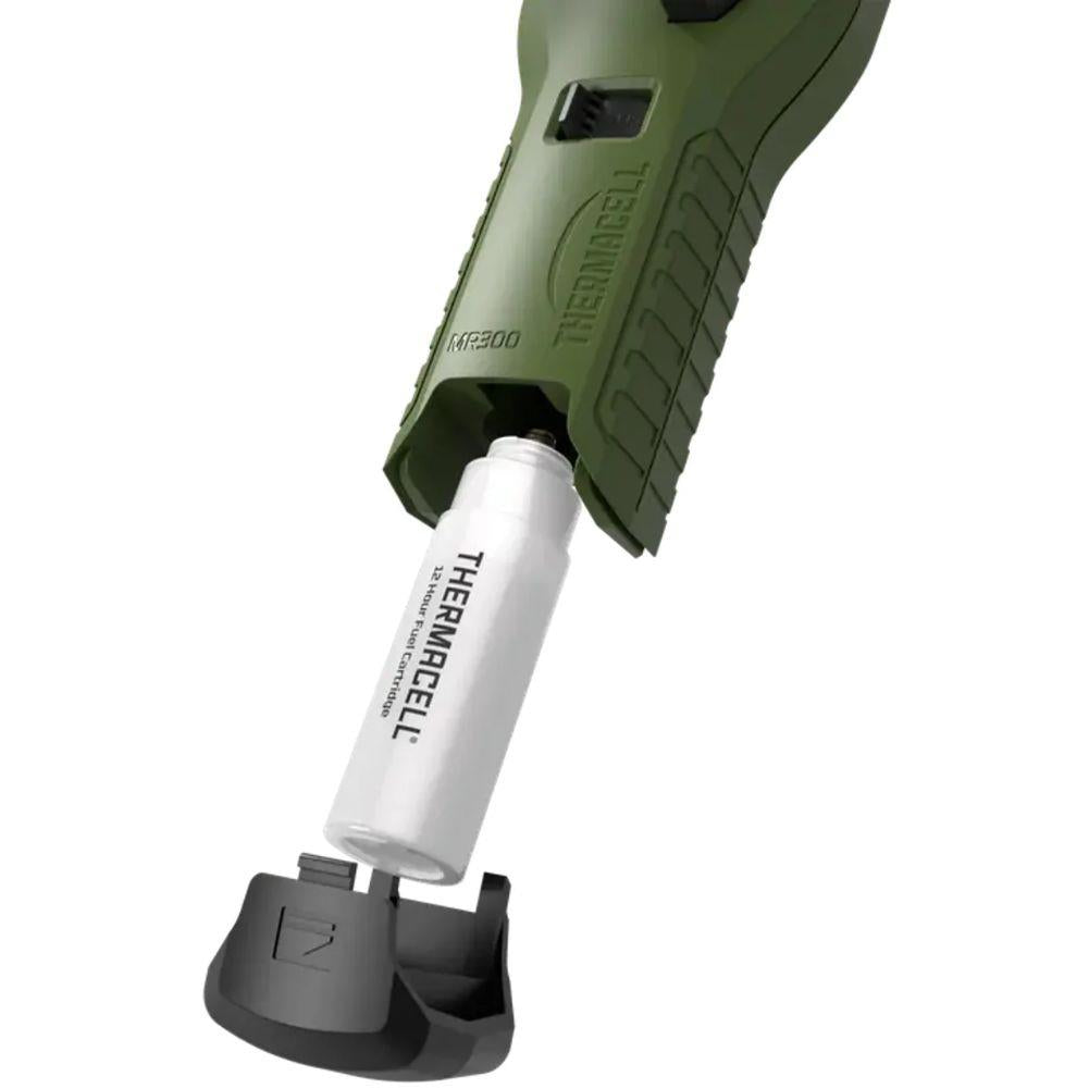 Thermacell MR300 Mosquito &amp; Midge Repeller (Olive) how its put in