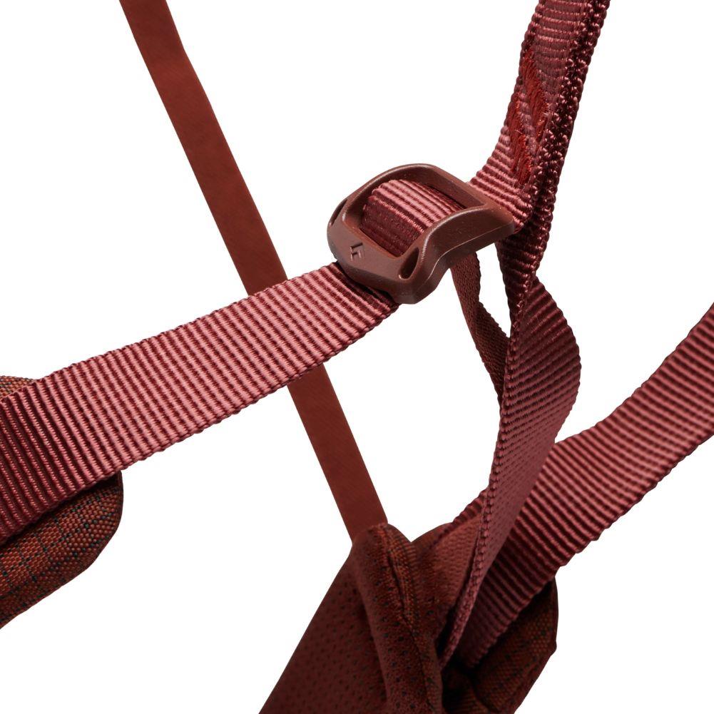 Black Diamond Women&#39;s Momentum Harness (Baja Sunrise)buckle