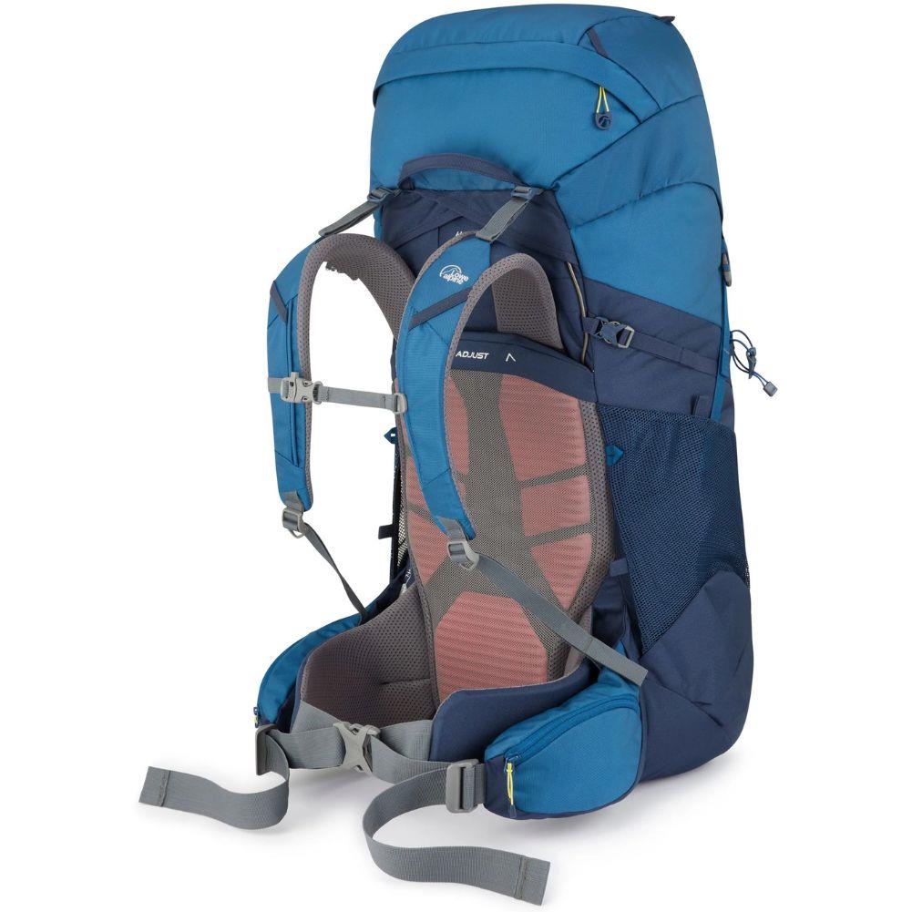 Lowe Alpine Sirac 65L Trekking Pack (Deep Ink/Ink) right angle