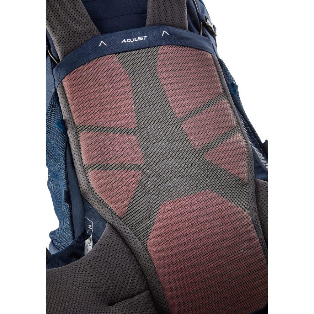 Lowe Alpine Sirac 65L Trekking Pack (Deep Ink/Ink) mesh