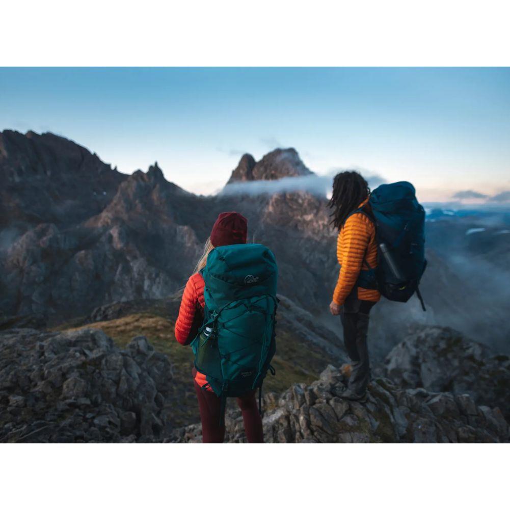 Lowe Alpine Sirac 65L Trekking Pack (Deep Ink/Ink) mountains