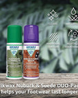 Nikwax Footwear Cleaning Gel Brush / Nubuck & Suede Proof Spray 125ml footwear