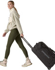 Patagonia Black Hole Wheeled Duffel 70L (Black) walking