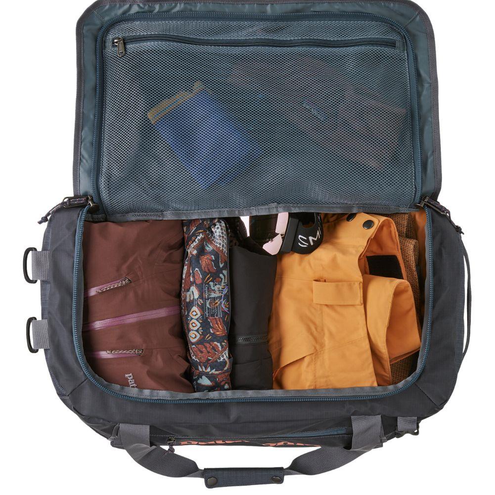 Patagonia Black Hole Duffel 40L (Matte Unity Fitz: Ink Black) packed