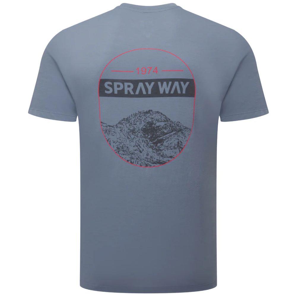 Sprayway Men's Clip Tee (Flint Stone) back