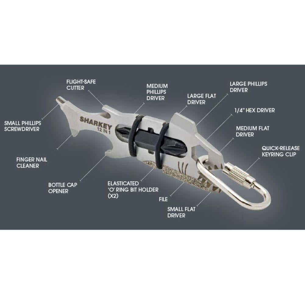True Utility True Sharkey Multi-Tool (Keyring)