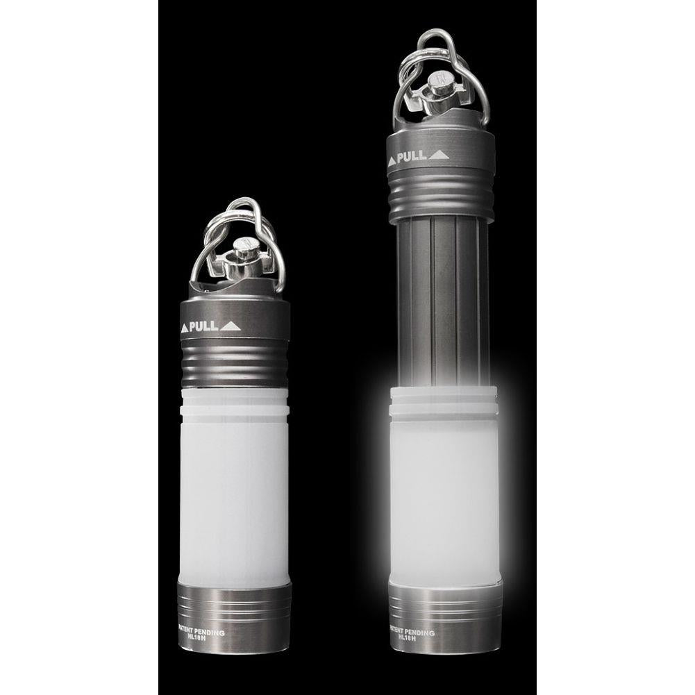 Nebo iProtec Pro PopLite Keyring (Black) light on