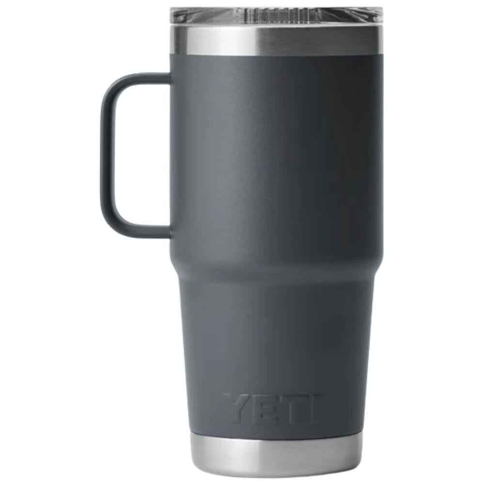 Yeti Rambler 20 OZ (591ml) Travel Mug (Charcoal) back