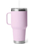 Yeti Rambler 35 OZ (994 ML) Straw Mug (Cherry Blossom) back
