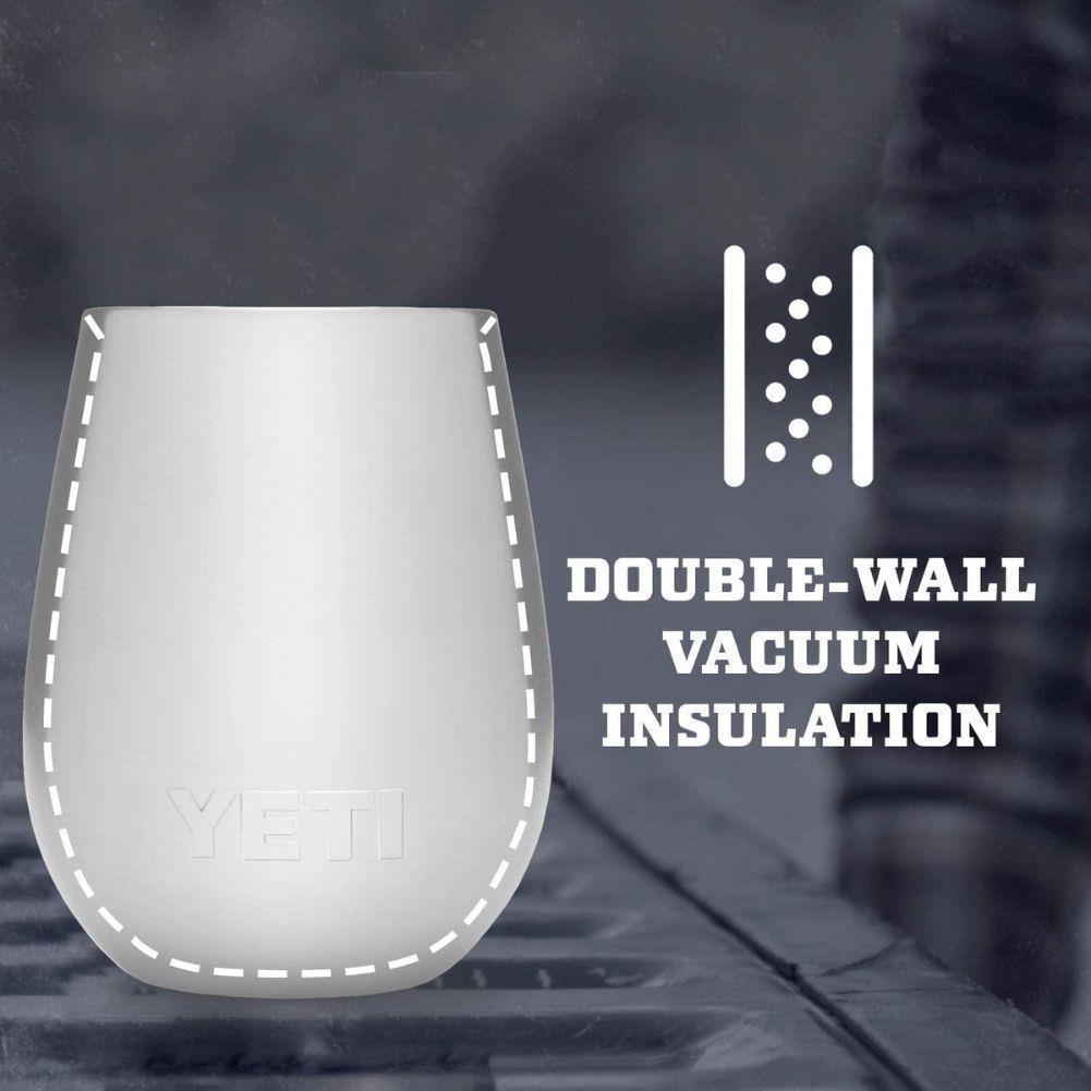 Yeti Rambler 10 oz (296 ml) Wine Tumbler (Black Forest Green)