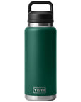 Yeti Rambler 36 oz (1065 ml) Bottle With Chug Cap (Black Forest Green)