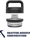 Yeti Rambler 36 oz (1065 ml) Bottle With Chug Cap (Black Forest Green)
