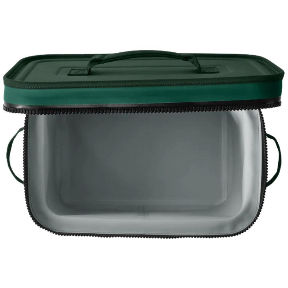 Yeti Hopper Flip 18 Cool Bag (Black Forest Green) inside