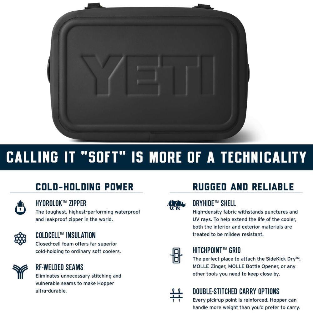 Yeti Hopper Flip 18 Cool Bag (Black Forest Green)