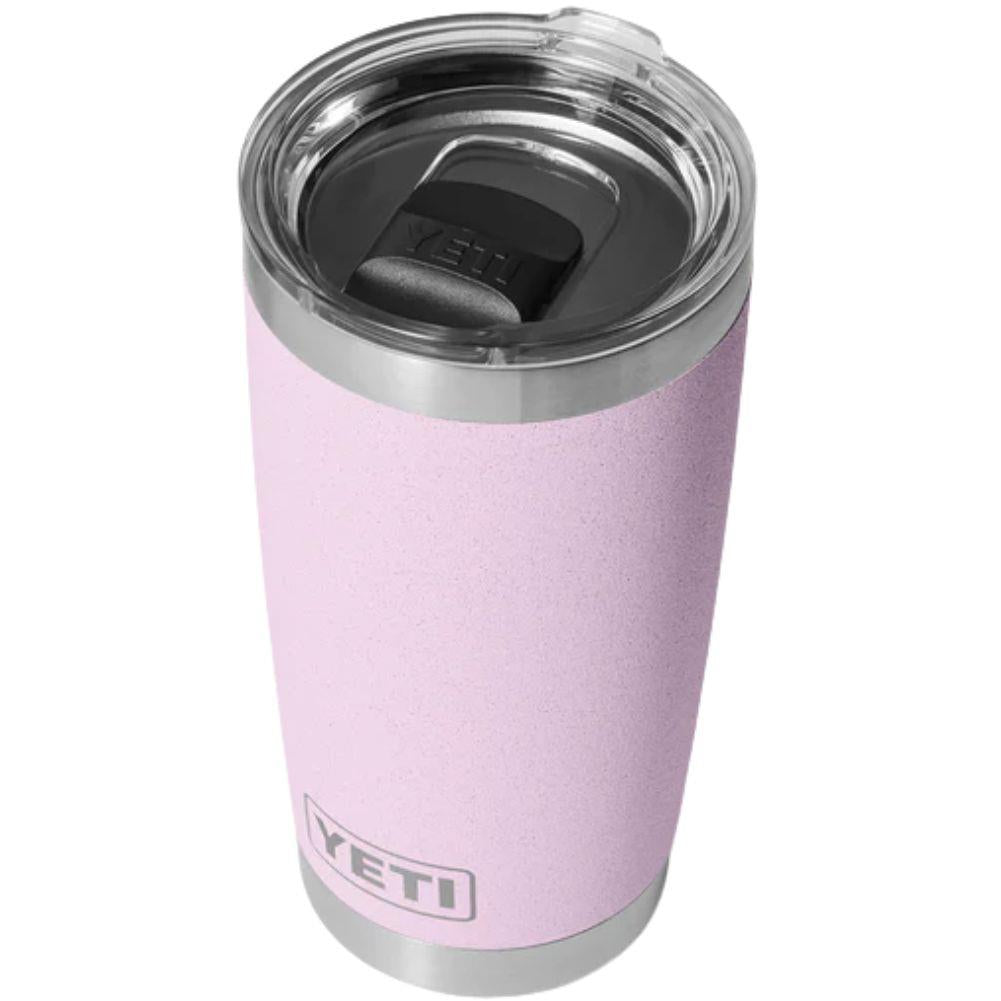 YETI Rambler 20 oz (591 ml) Tumbler (Cherry Blossom) top angle