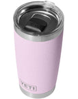 YETI Rambler 20 oz (591 ml) Tumbler (Cherry Blossom) top angle