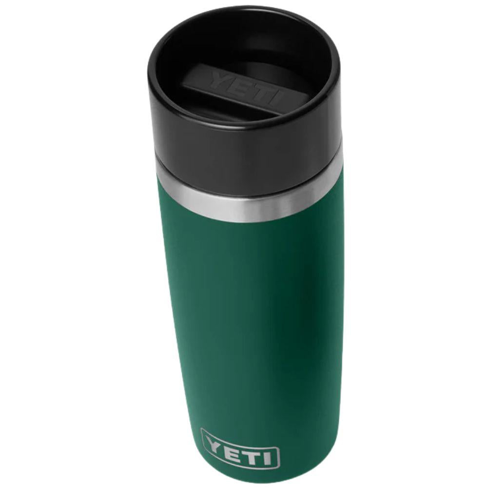 Yeti Rambler 16 oz (473 ml) Travel Bottle/Commuter Cap (Black Forest Green) top angle