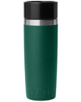 Yeti Rambler 16 oz (473 ml) Travel Bottle/Commuter Cap (Black Forest Green) back