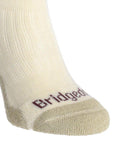 Bridgedale Women's Bamboo Midweight Crew Socks (Natural Stone)