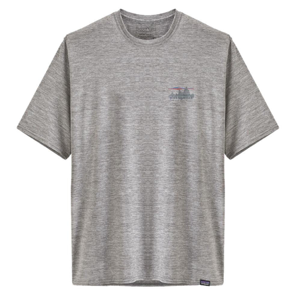 Patagonia Men's Capilene Cool Daily Graphic Shirt ('73 Skyline: Feather Grey)