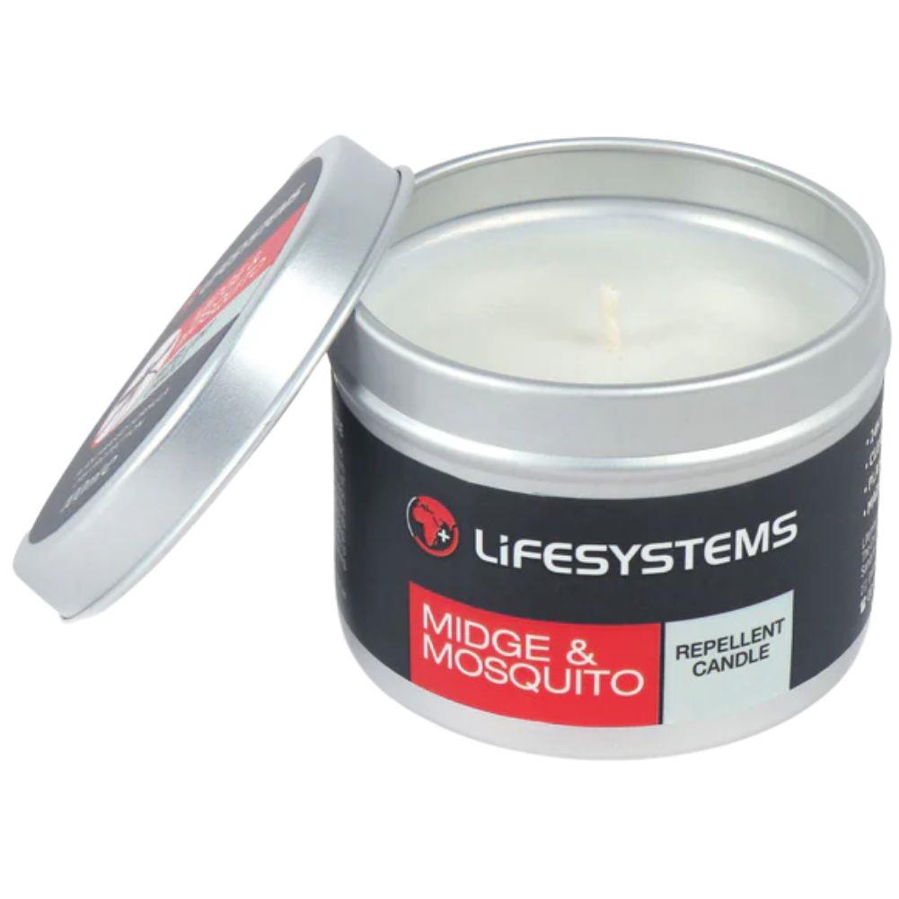 Lifesystems Midge & Mosquito Repellent Candle lid off