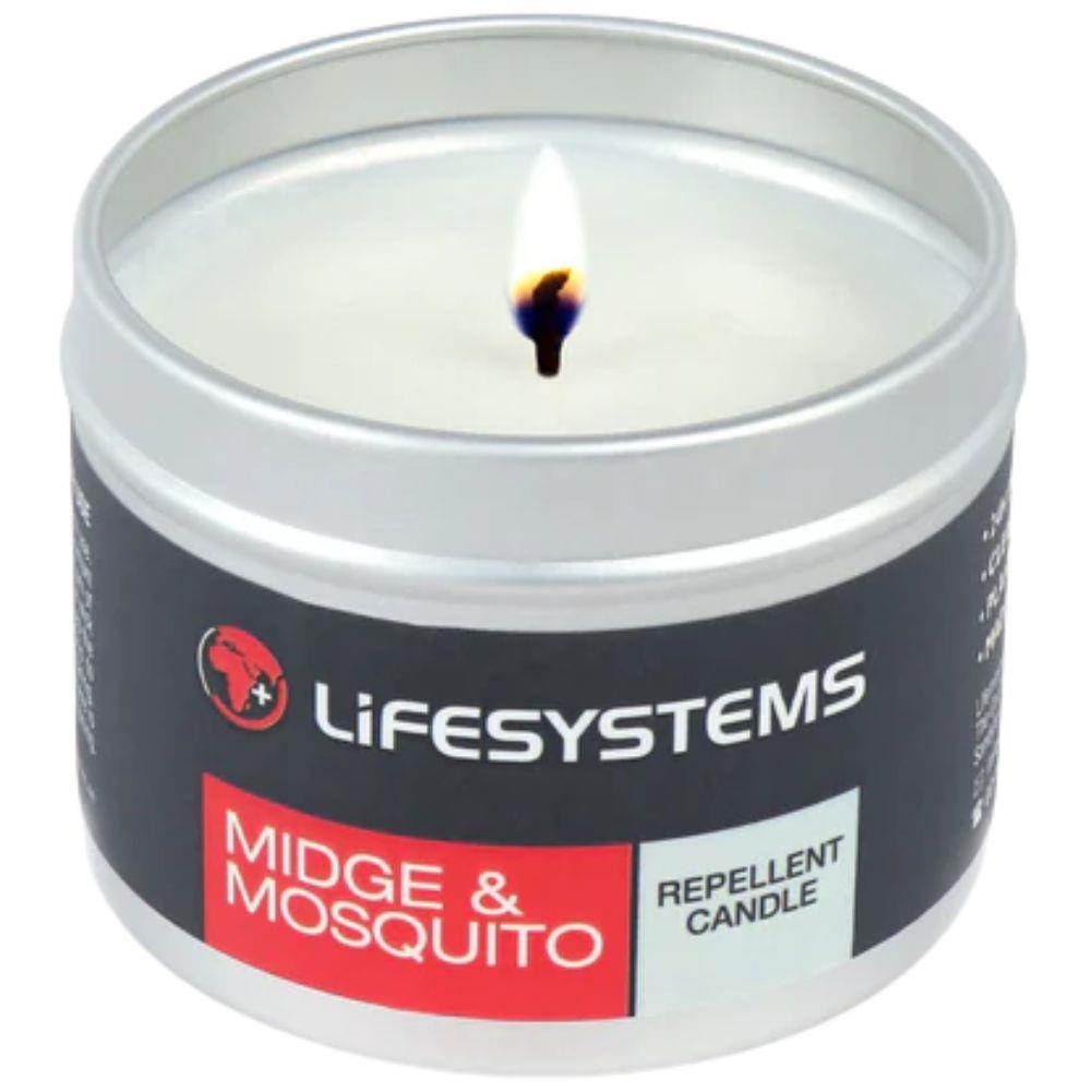 Lifesystems Midge & Mosquito Repellent Candle fire
