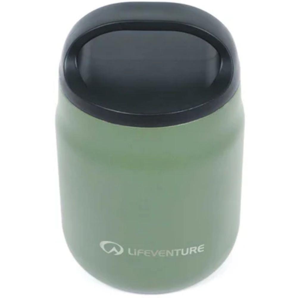 Lifesystems Food Flask (Matt Khaki) top view