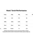Lifesystem Intensity 480 LED Hand Torch info