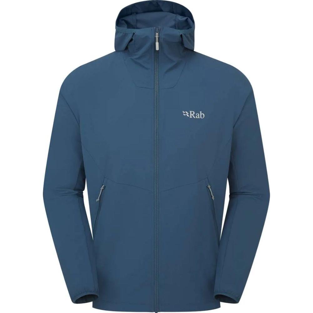 Rab Men's Borealis Hooded Softshell Jacket (Tempest Blue)
