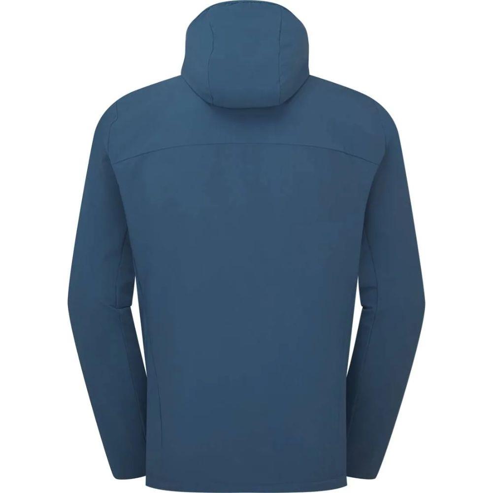 Rab Men's Borealis Hooded Softshell Jacket (Tempest Blue) back