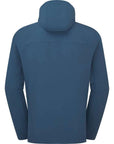 Rab Men's Borealis Hooded Softshell Jacket (Tempest Blue) back
