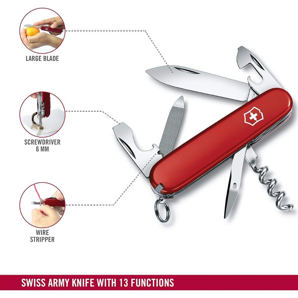 Victorinox Sportsman Swiss Army Knife unfo