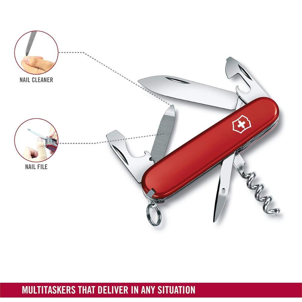 Victorinox Sportsman Swiss Army Knife nail