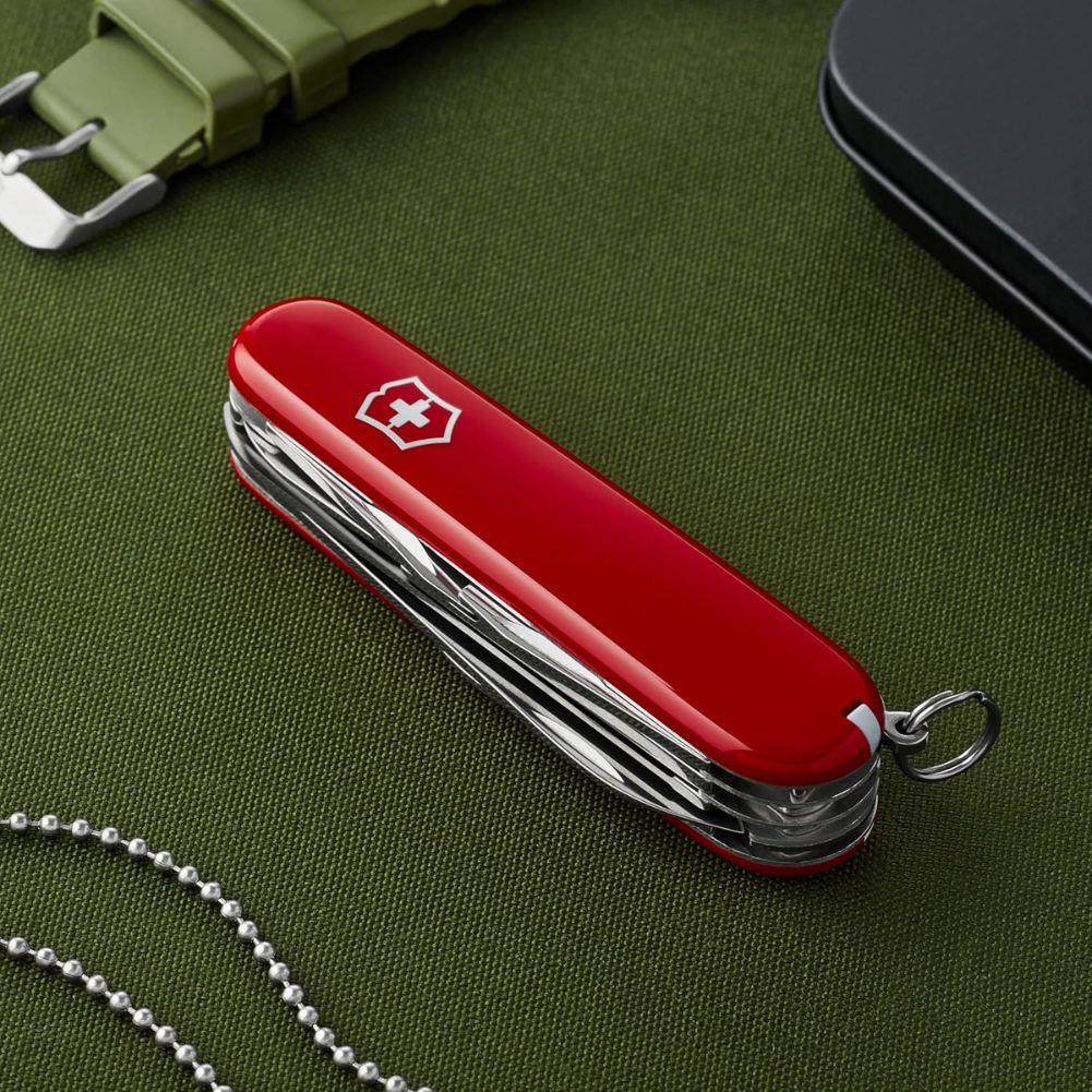 Victorinox Camper Swiss Army Pocket Knife green