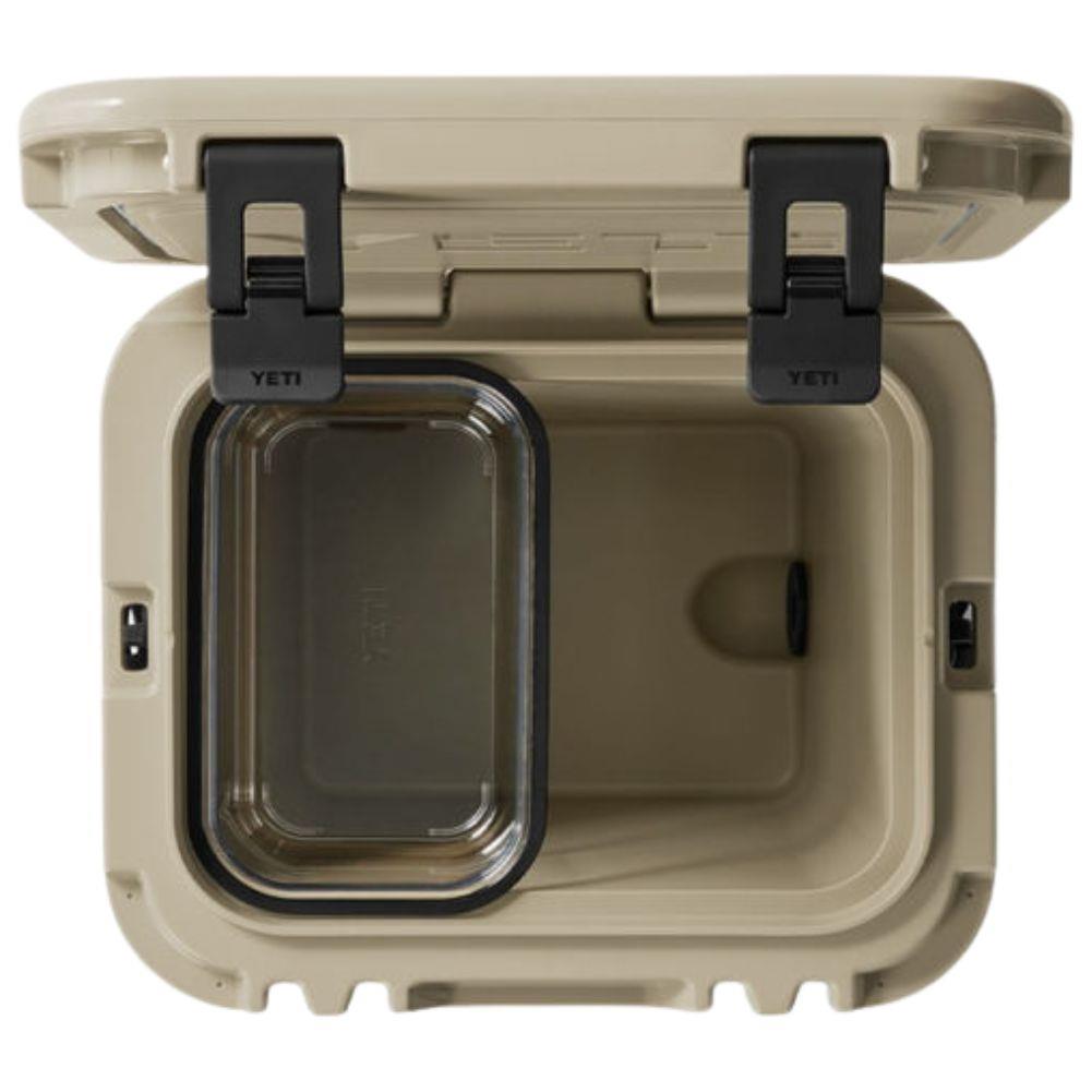 Yeti Roadie 24 Cool Box 2.0 (Tan) lid inside