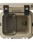 Yeti Roadie 24 Cool Box 2.0 (Tan) lid inside