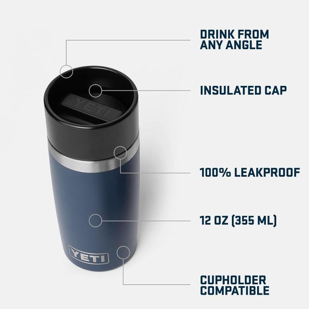 Yeti Rambler 12 oz (355 ml) Travel Bottle/Commuter Cap (Navy)