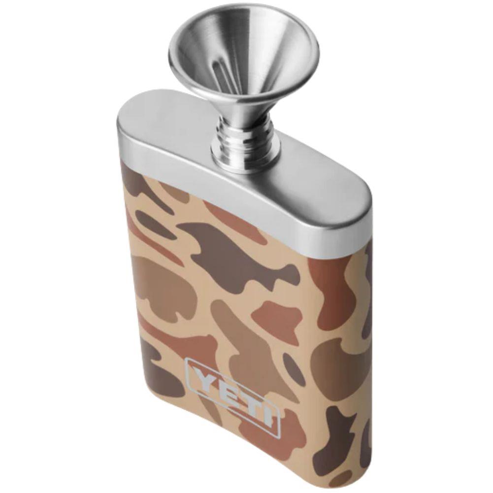 Yeti Rambler Flask 200ml (Wetlands Camo) funnel