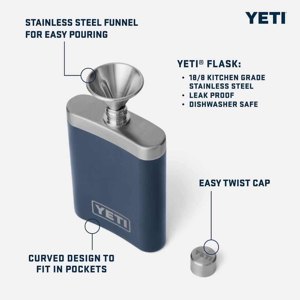 Yeti Rambler Flask 200ml (Wetlands Camo) info